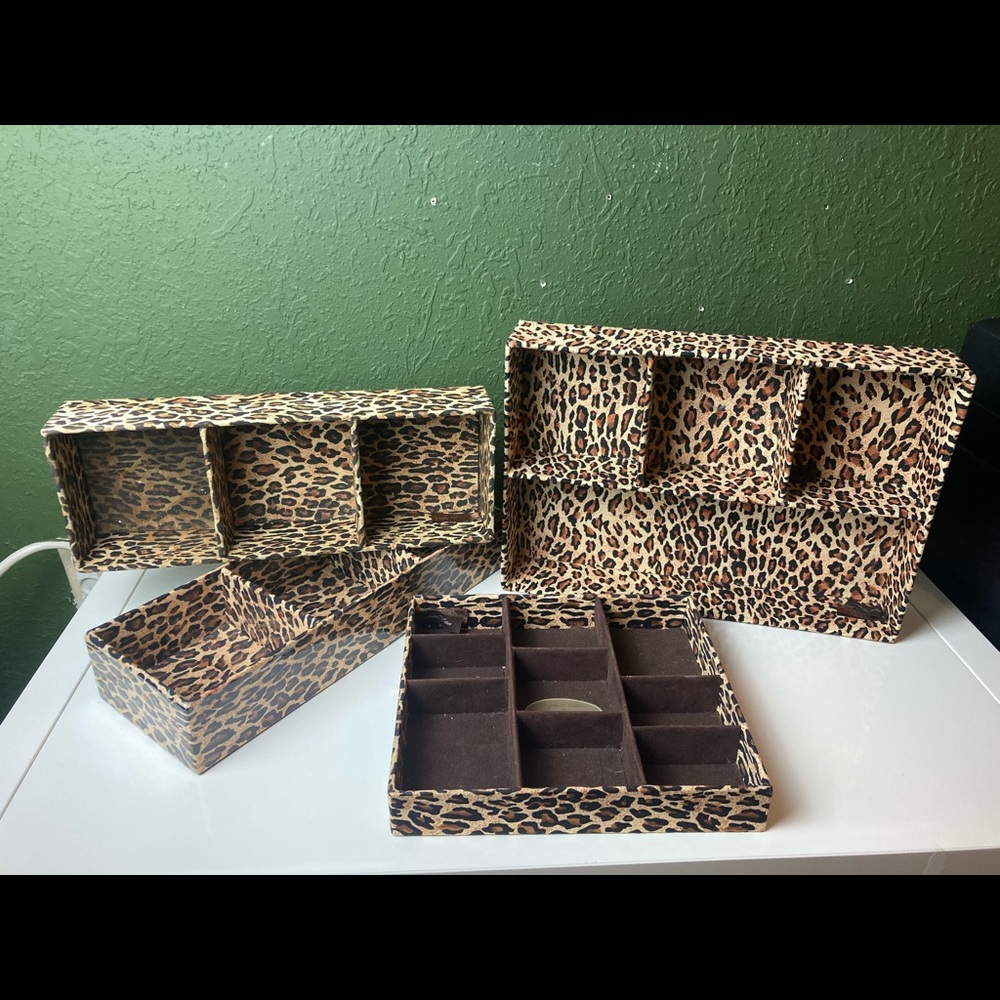 Raymond Waites Jewelry Trays 4 Pcs